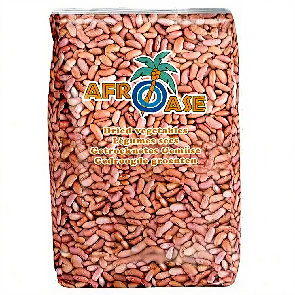 Afroase Haricots Rouges Clairs (Kidney) 1 kg