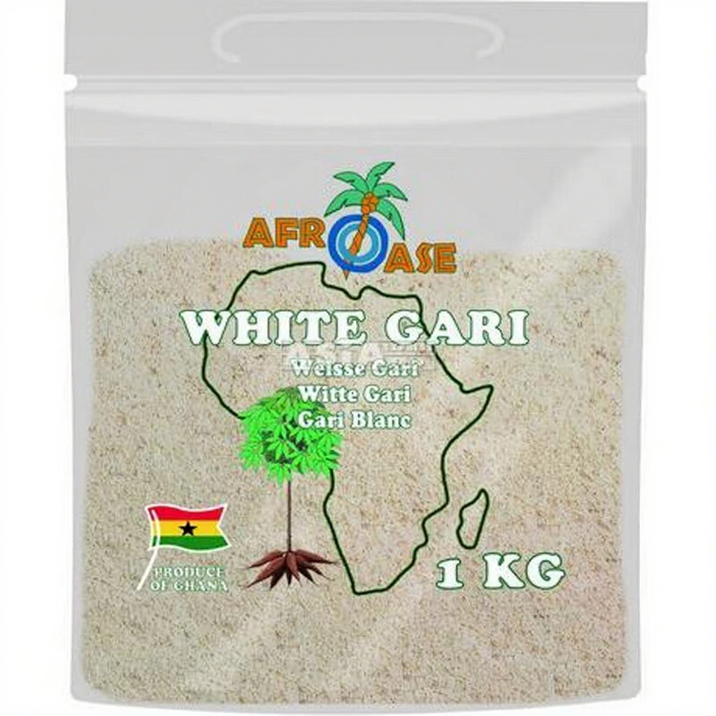 Afroase Gari Blanc 1 kg
