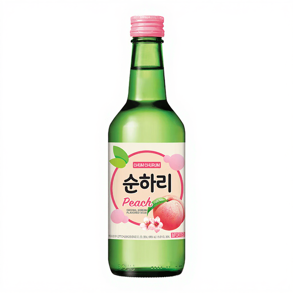 ChumChurum Soju à la pêche 12 % - 350 ml