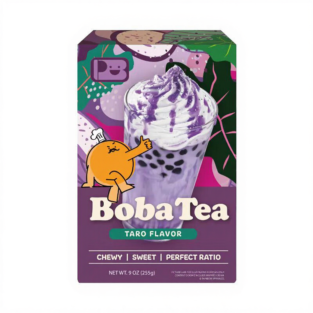 JENI PLAYB Kit Bubble Tea Saveur Taro - Lot de 3 Kits - 255 g
