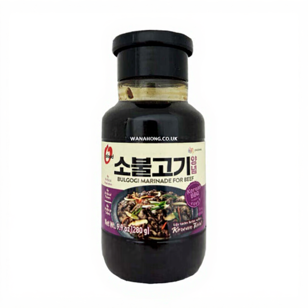 CHUNG JUNG ONE CJW O'Food Sauce et marinade coréenne pour bœuf - 280 g