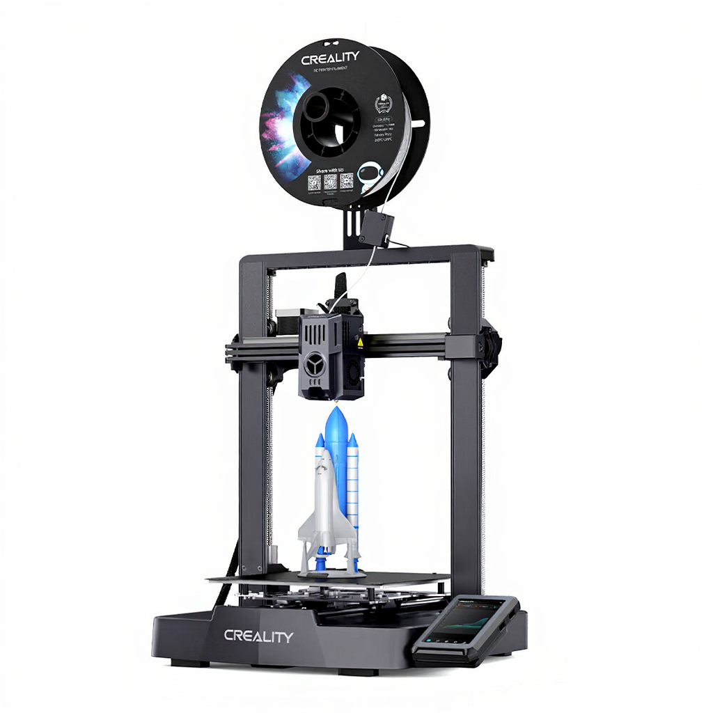 Creality Ender-3 V3 KE Imprimante 3D - Vitesse 500 mm/s, Nivellement automatique, Extrudeur direct Sprite, Température max. 300 °C, Volume d'impression 220 x 220 x 250 mm