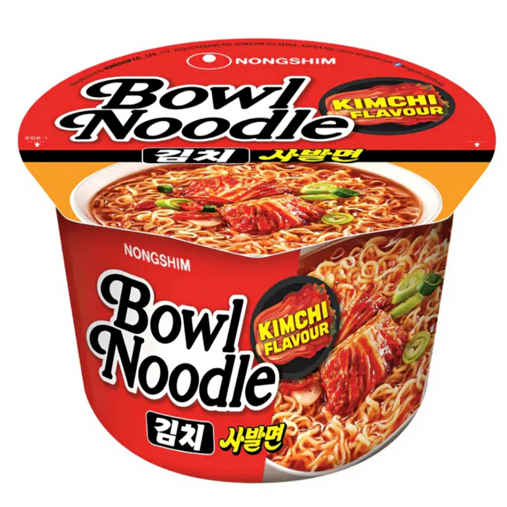 Nongshim nouilles instantanées saveur kimchi en bol - 100 g