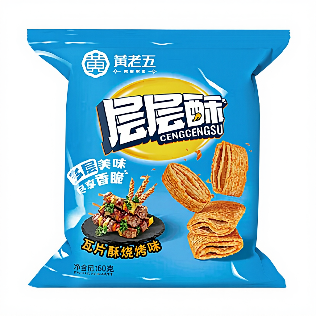 HLW Croûtes de blé Barbecue parfum 60g