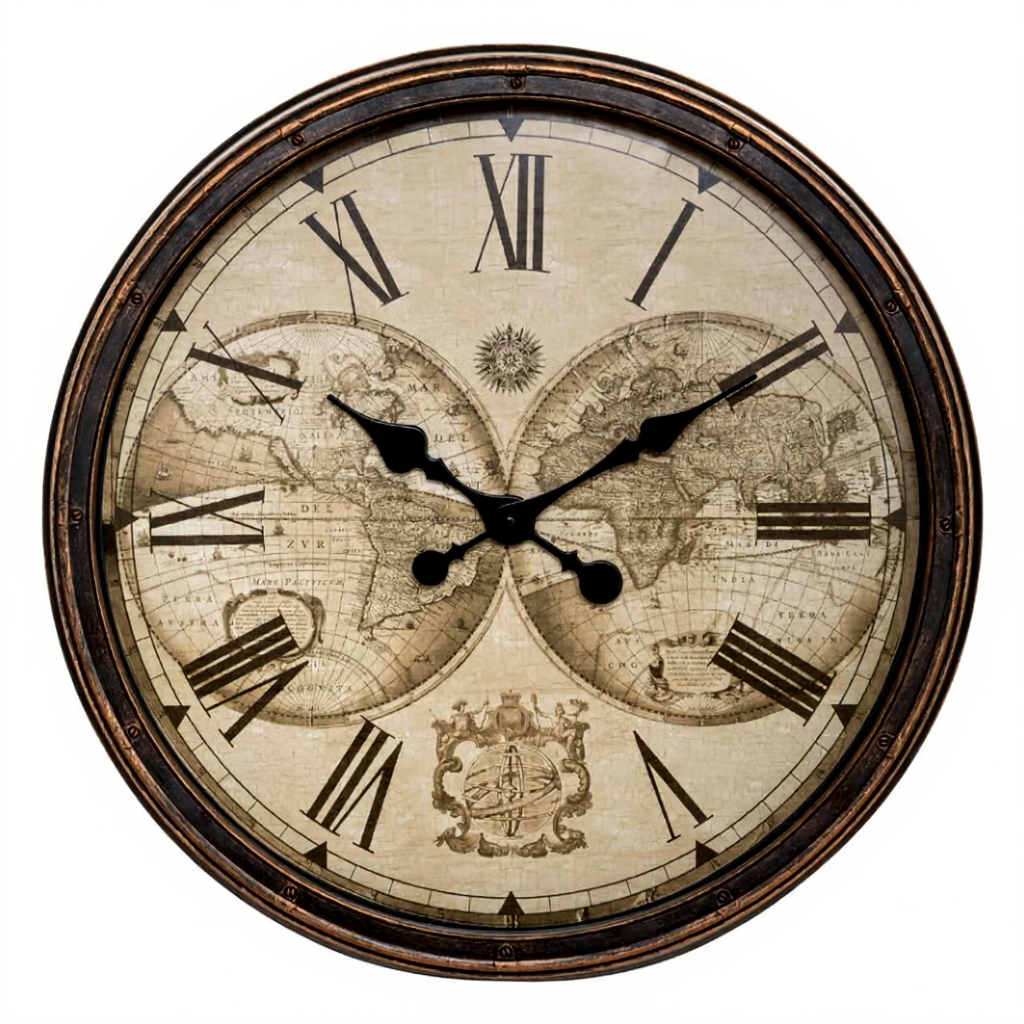 Atmosphera Horloge murale Tomy en plastique - Diamètre de 51 cm
