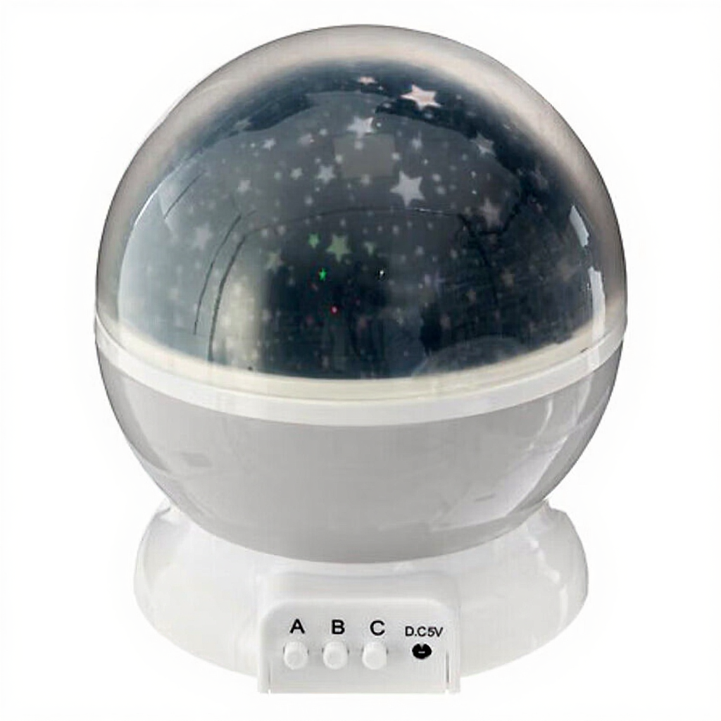 Atmosphera Veilleuse enfant Projecteur gris - D. 12 cm