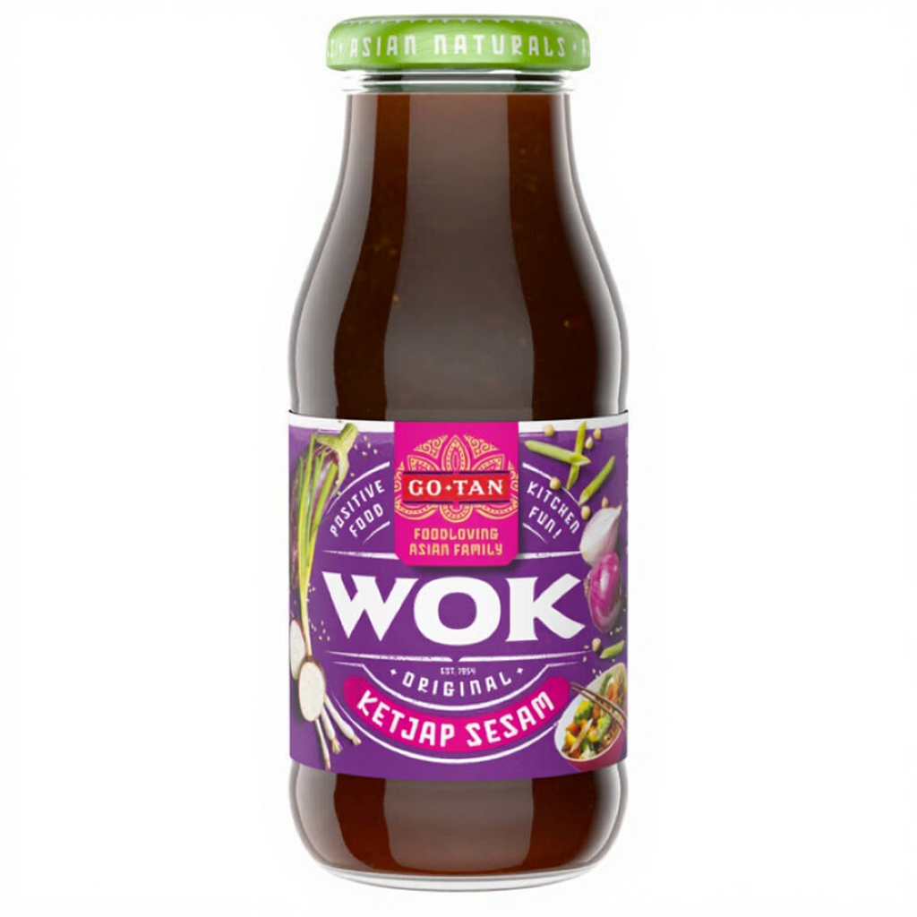 Go-Tan Wok Sauce soja au sésame - 240 ml