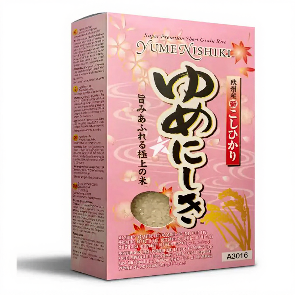 JFC NISHIKI Yume Nishiki Riz à Grains Courts Super Premium 1 kg
