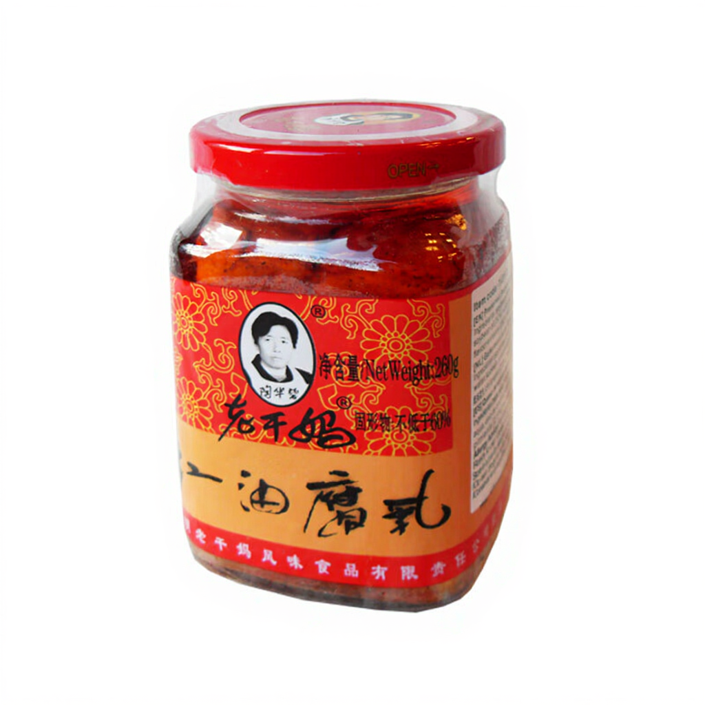 Lao Gan Ma Tofu fermenté à la sauce pimentée 260 g