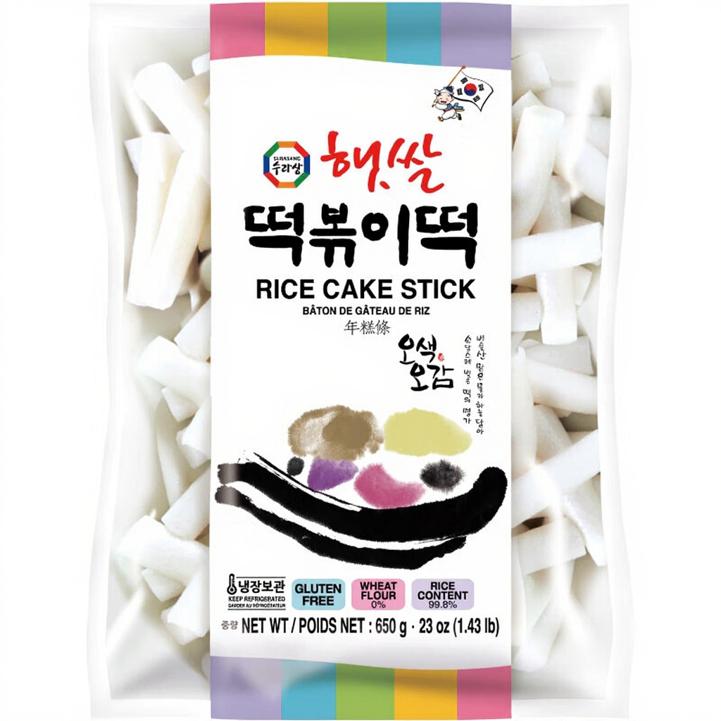 Surasang Bâtonnets de gâteau de riz sans alcool - 650 g