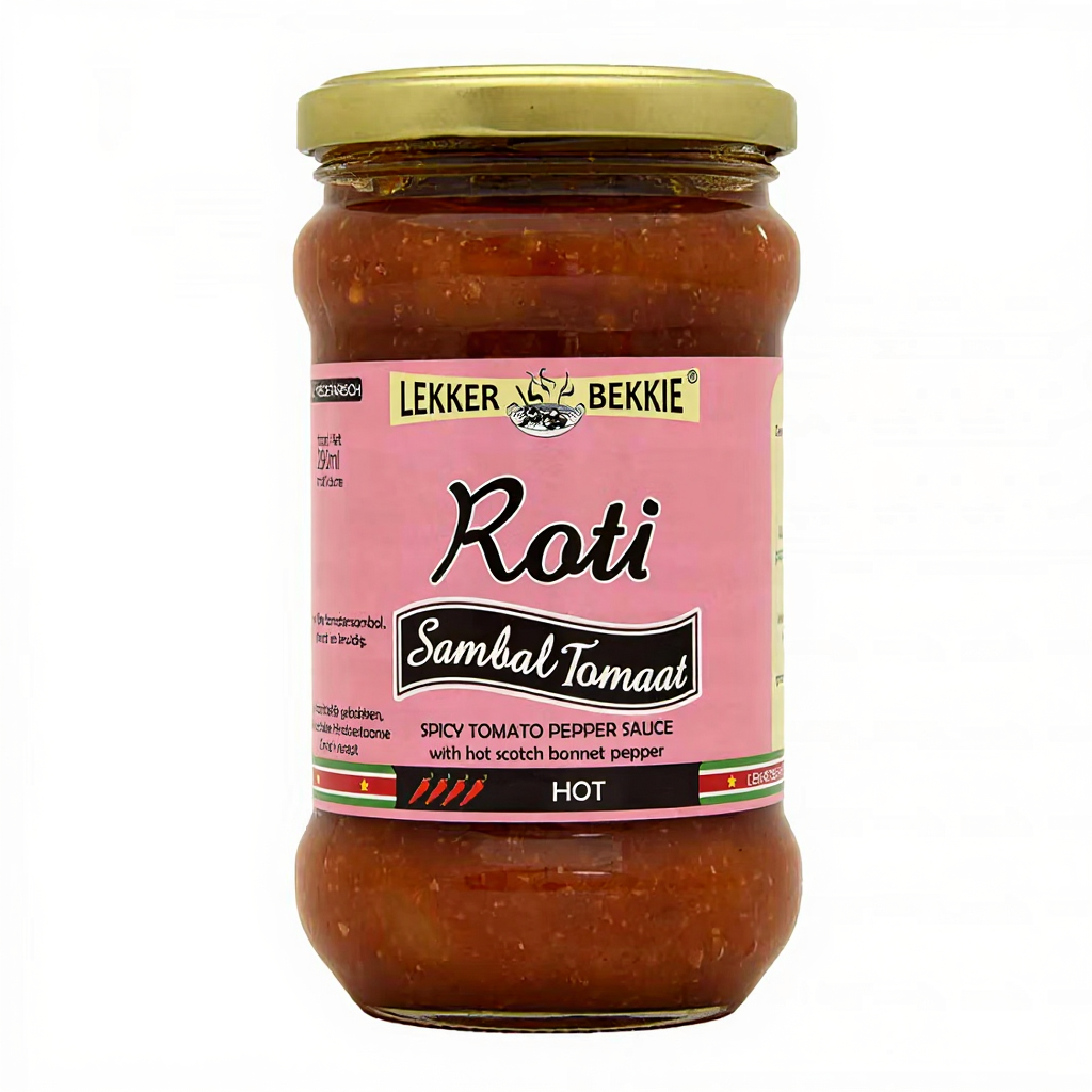 Lekker Bekkie Sauce pour pain épicée tomate et piment 290 ml