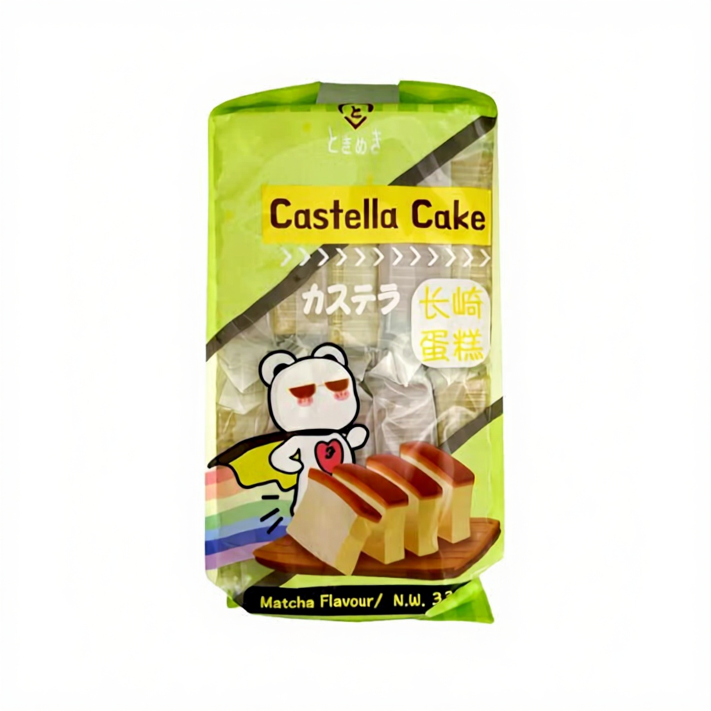 Tokimeki Castella au matcha 330 g