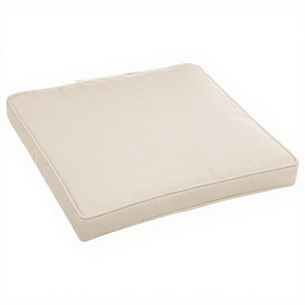 Coussin d'Assise Korai 40 x 40 cm Coloris Blé