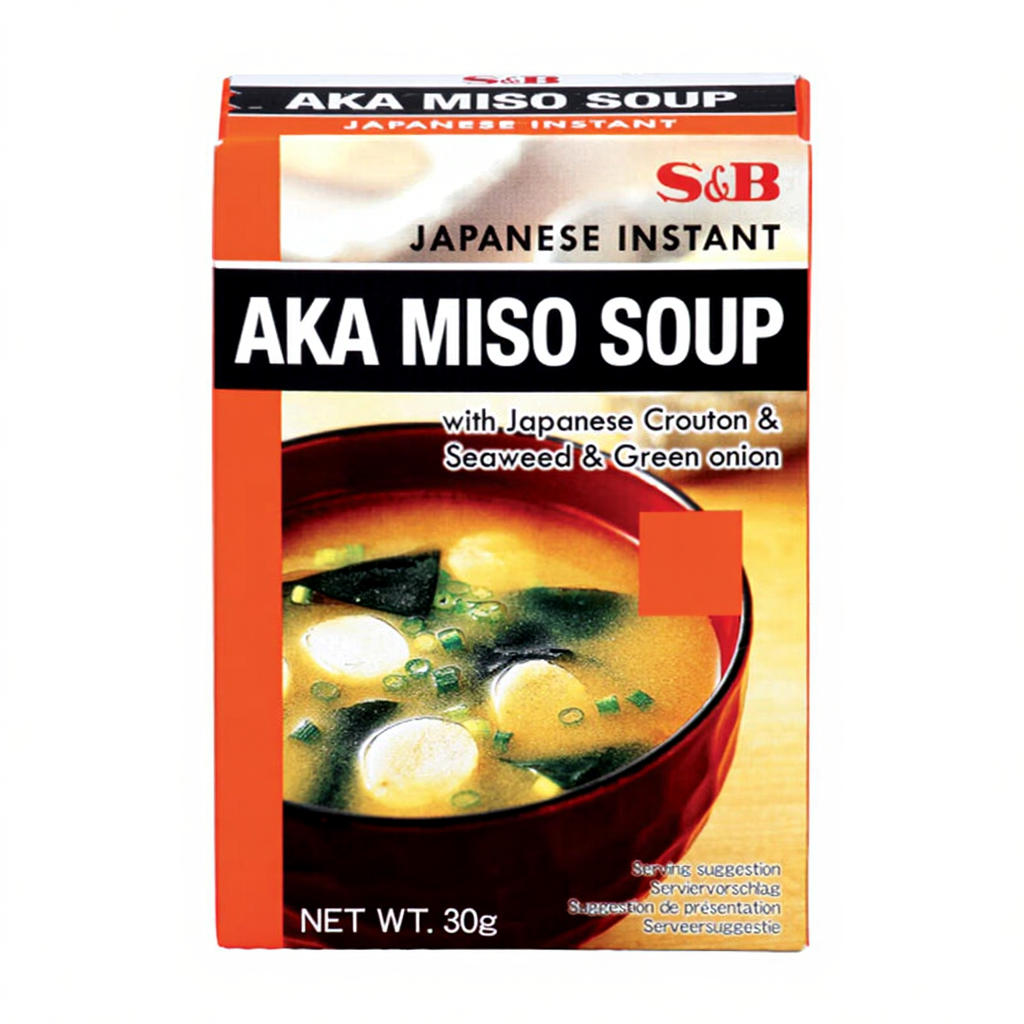 S&B Soupe miso rouge instantanée - 30 g