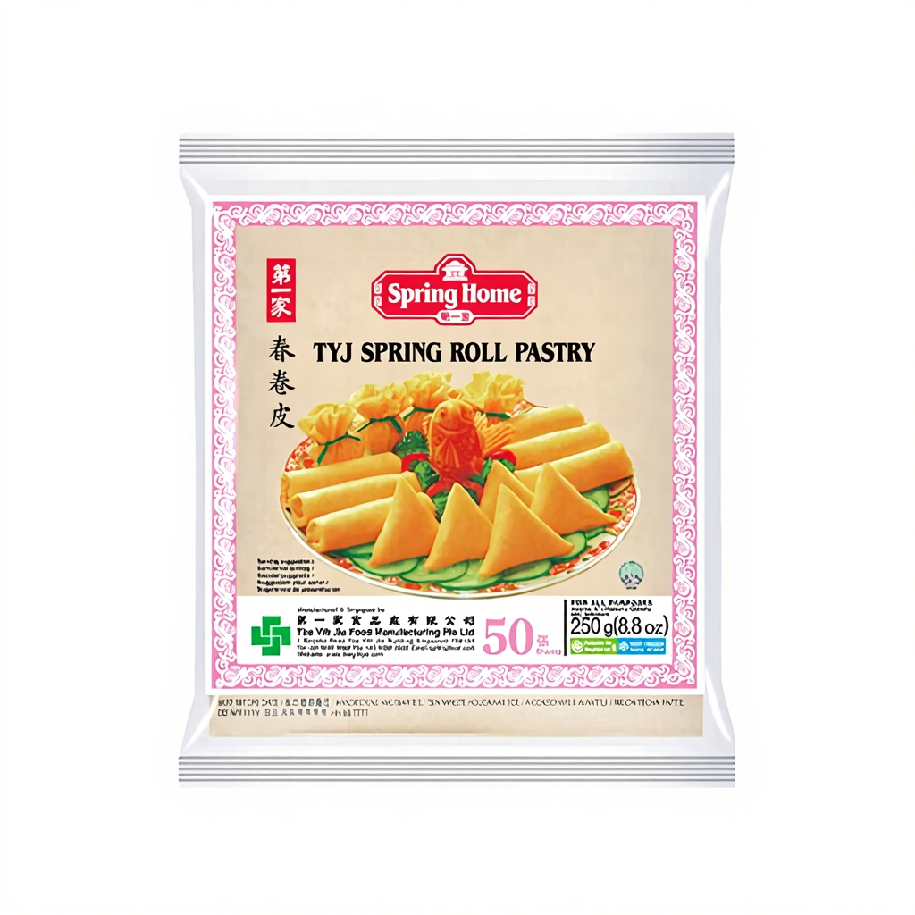 SPRING HOME Feuilles pour rouleaux de printemps 125 mm - 250 g