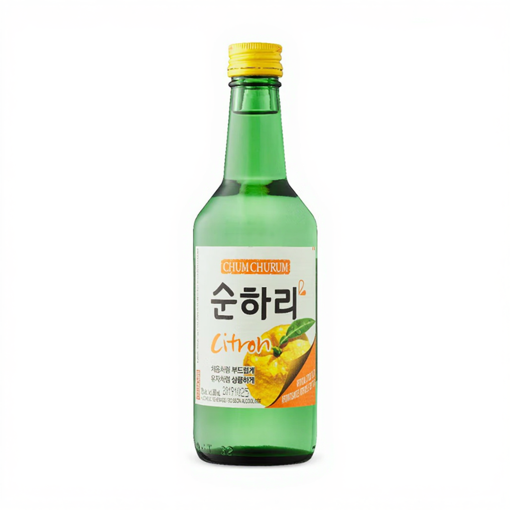 ChumChurum Soju saveur citron yuzu 12 % - 360 ml