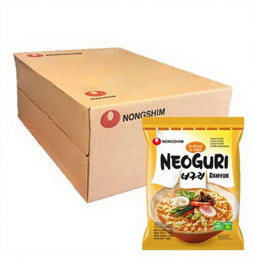 Nongshim Neoguri Ramyun Jaune - 20 x 120 g