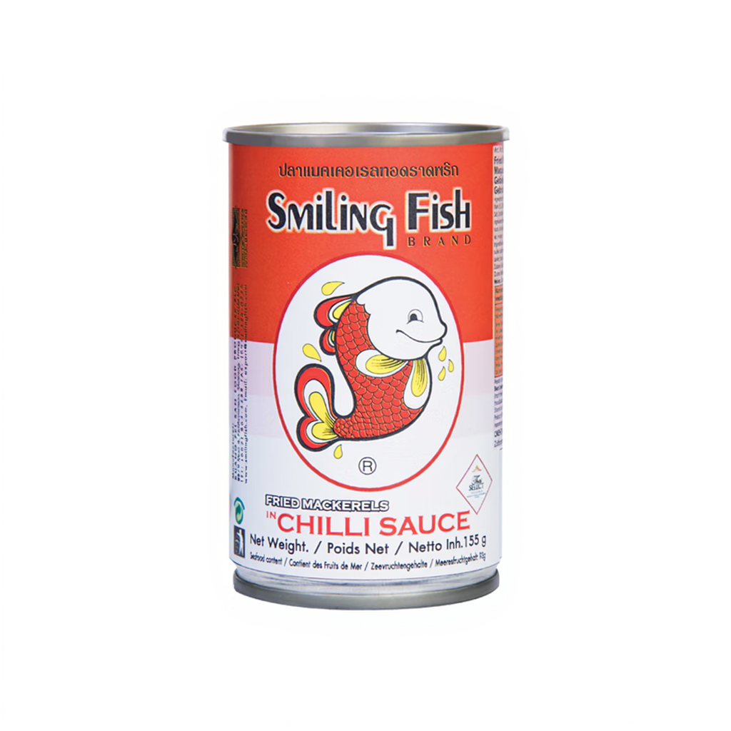 Smiling Fish Maquereaux frits à la sauce au piment 155 g