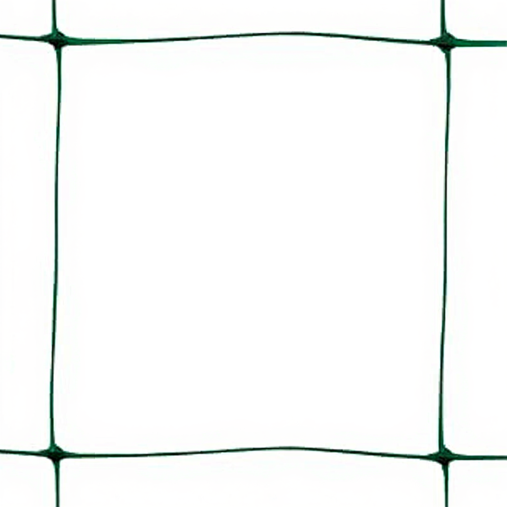 Tenax Flora Filet de treillage vert 2 x 20 m pour plantes grimpantes, soutient tomates/haricots