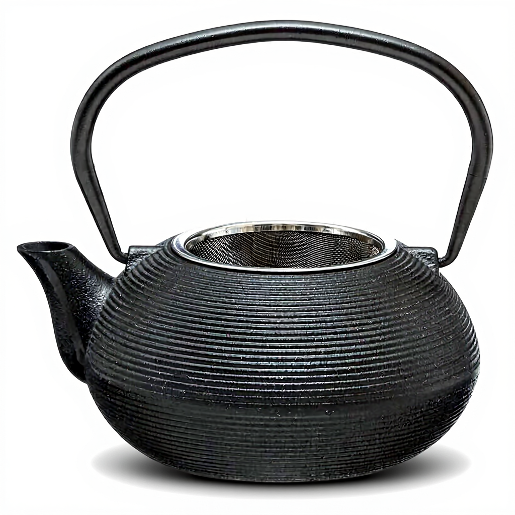 Secret de Gourmet Théière en fonte noir - 600 ml