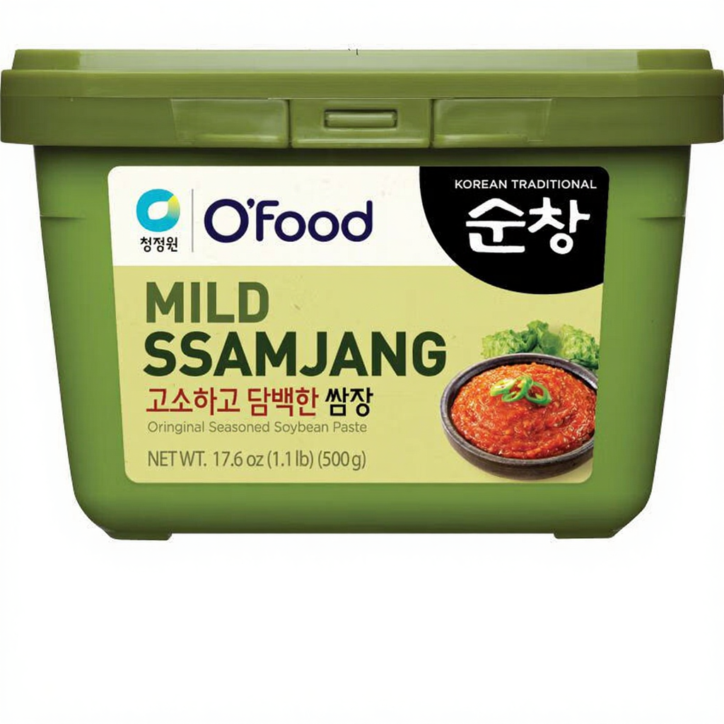 O'FOOD Pâte de soja assaisonnée ssamjang doux - 500 g
