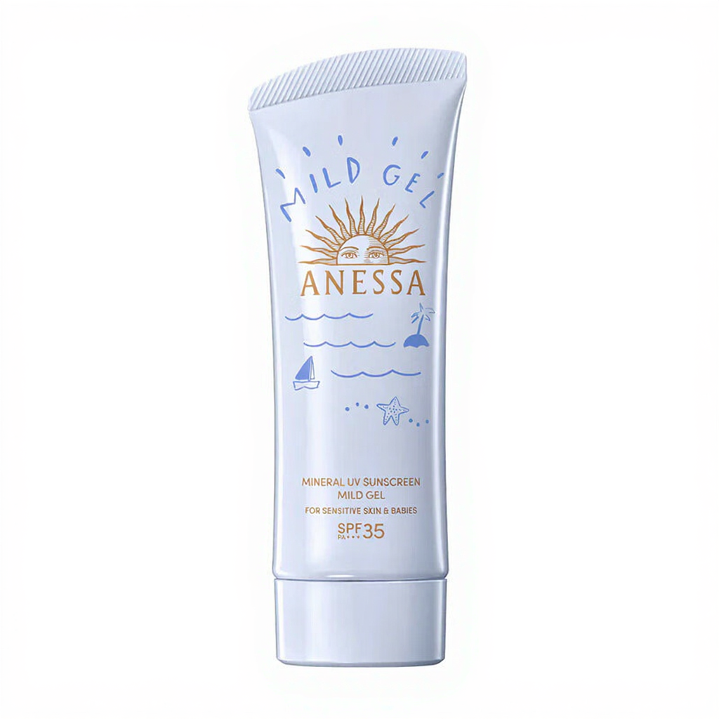 ANESSA Gel solaire UV doux Essence FPS 35 90 ml - pour peaux sensibles