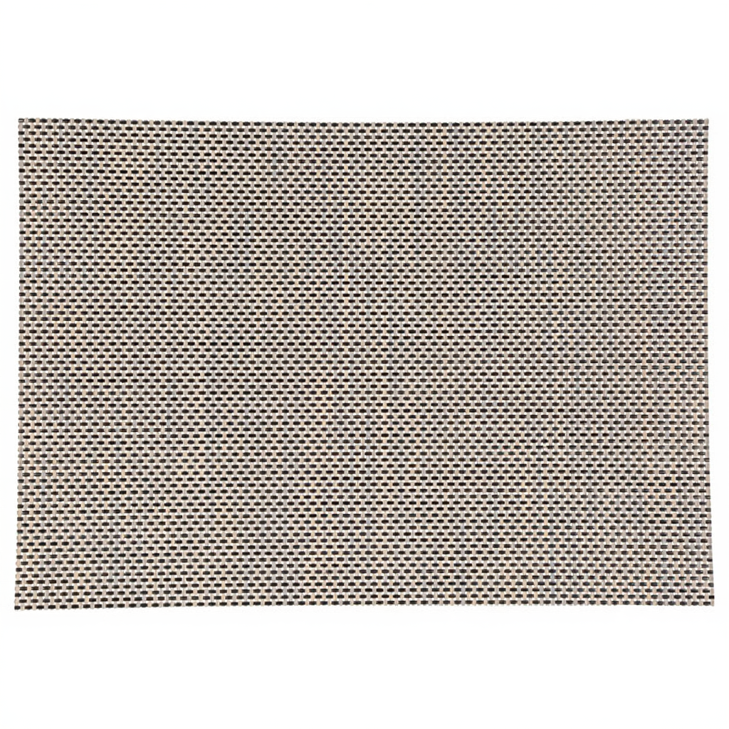 SECRET DE GOURMET Maoli Set de table en tissu noir & blanc - 50 x 35 cm