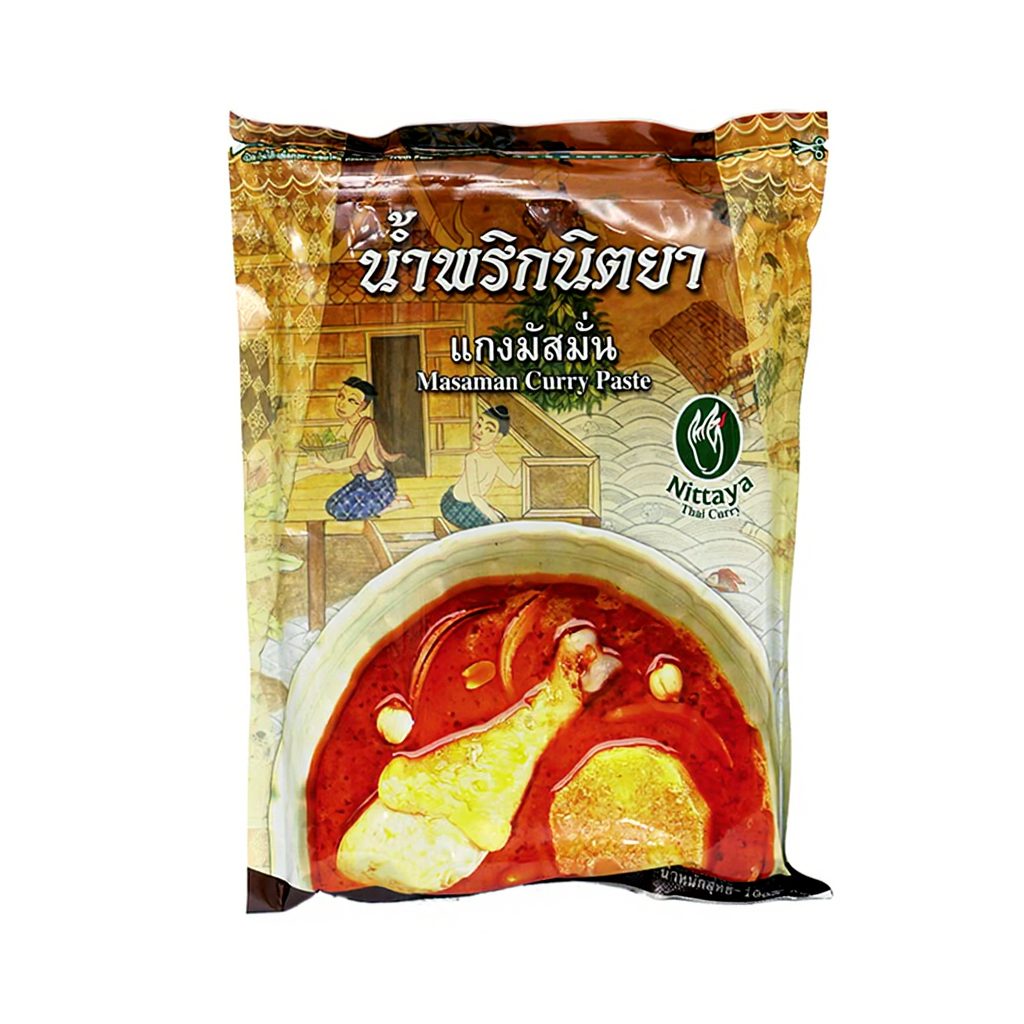 Nittaya Pâte de curry Massaman - 1 kg