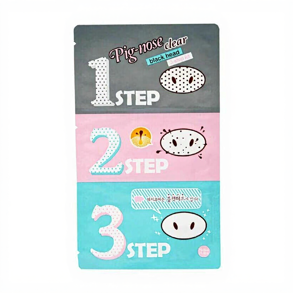 Holika Holika Pig Nose Clear Kit 3 étapes anti-points noirs - 20 g