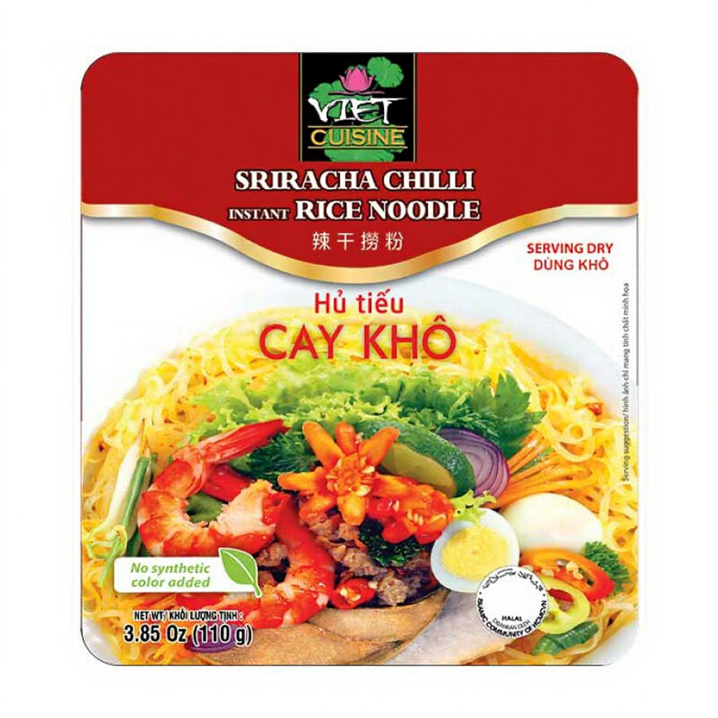 Vifon TRAY Nouilles de riz instantanées saveur sriracha - 110 g