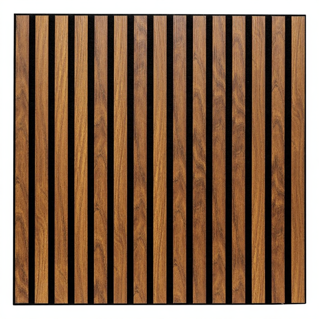 Atmosphera Panneau mural décoratif Colva en MDF effet bois foncé - 240 x 60 cm