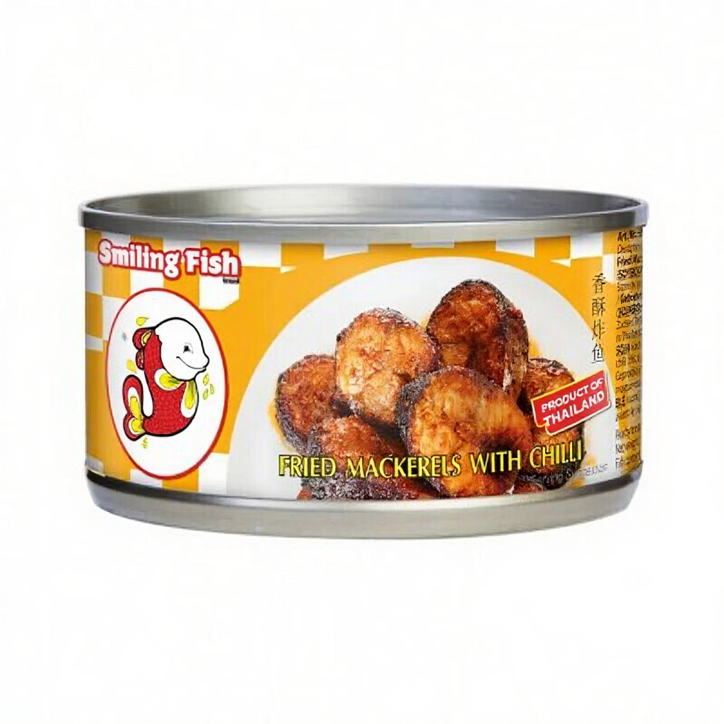 Smiling Fish Maquereau frit au piment - 90 g
