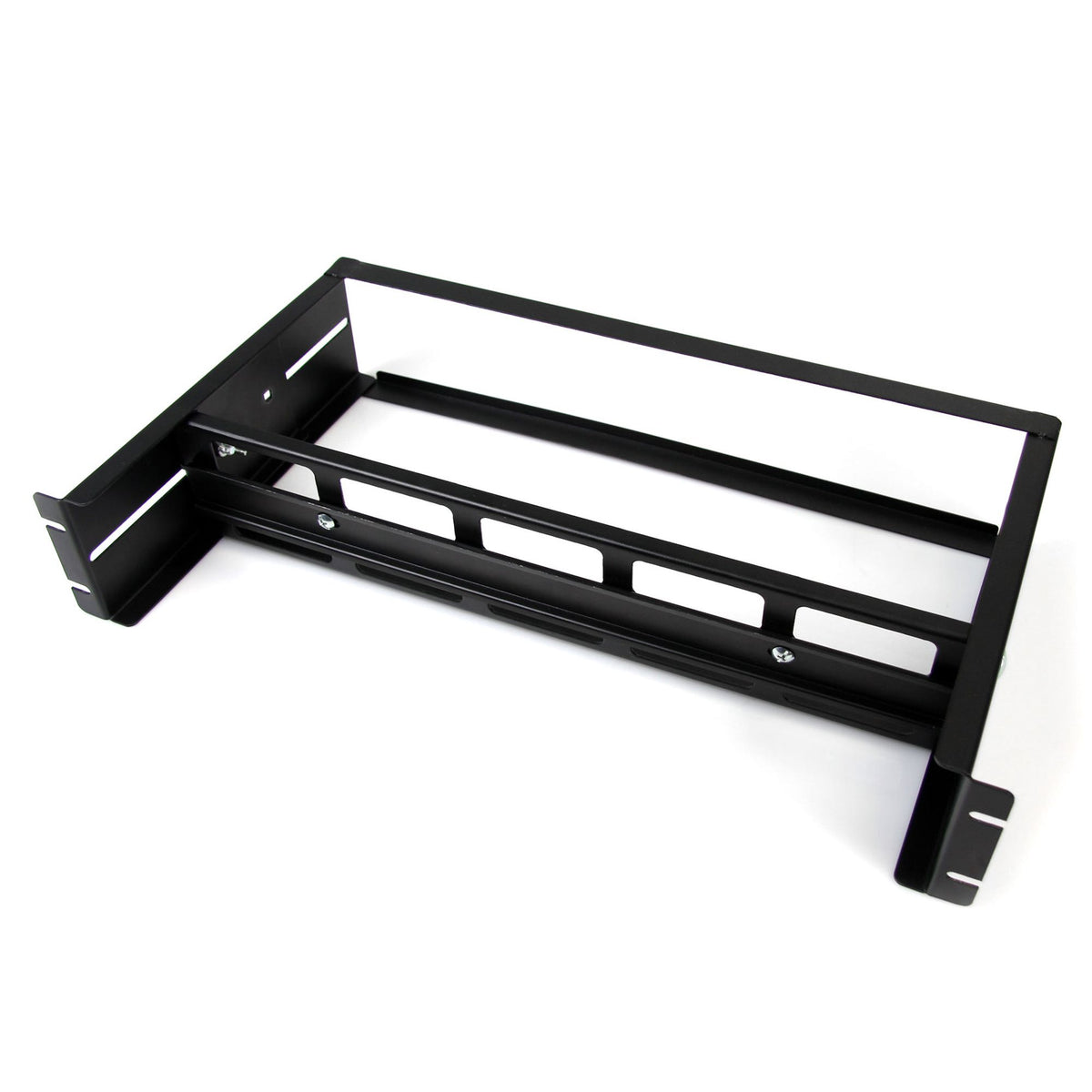 StarTech.com Kit de Rail DIN 2U pour Rack Standard 19" - Rail DIN pour Montage en Rack à Profondeur Réglable avec Rails 