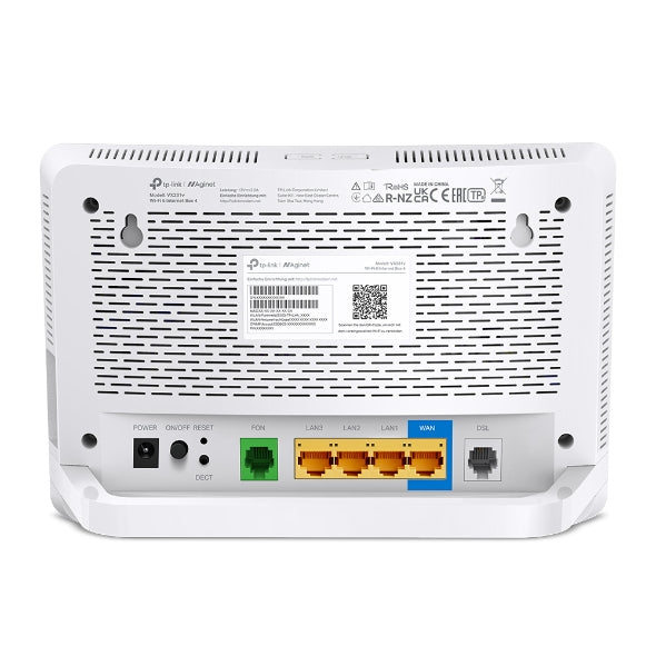 TP-Link Wi-Fi 6 Internet Box 4 routeur sans fil Gigabit Ethernet Bi-bande (2,4 GHz / 5 GHz) Blanc - vue 3