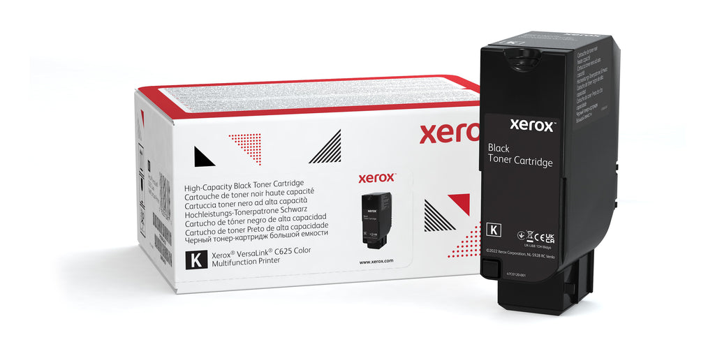 Xerox Cartouche de toner Noir de Grande capacité Imprimante couleur multifonctions ® VersaLink® C625 (25000 pages) - 006