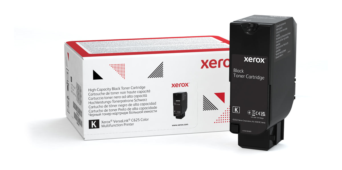 Xerox Cartouche de toner Noir de Grande capacité Imprimante couleur multifonctions ® VersaLink® C625 (25000 pages) - 006
