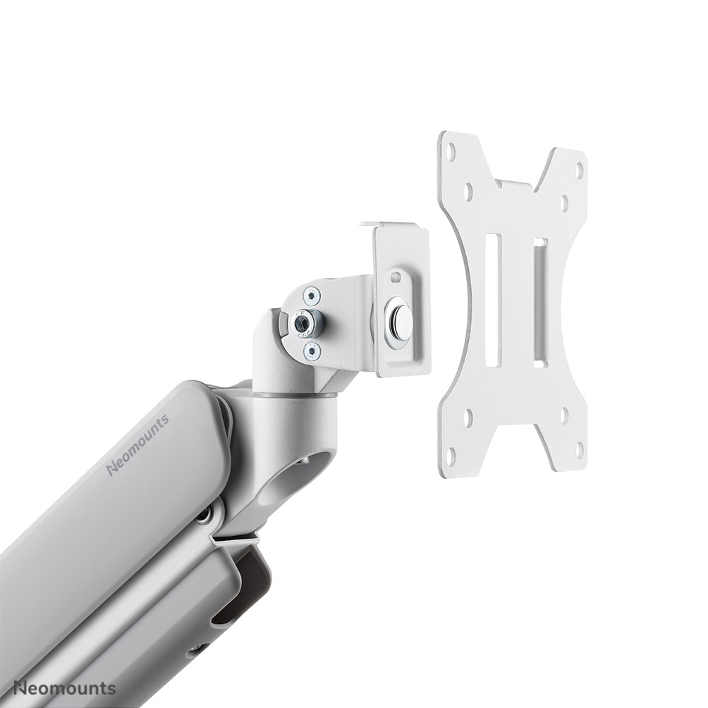 Neomounts DS70-450WH1 Support d'écran à fixer 17-42" - ressort à gaz - Topfix - arrêt 180°