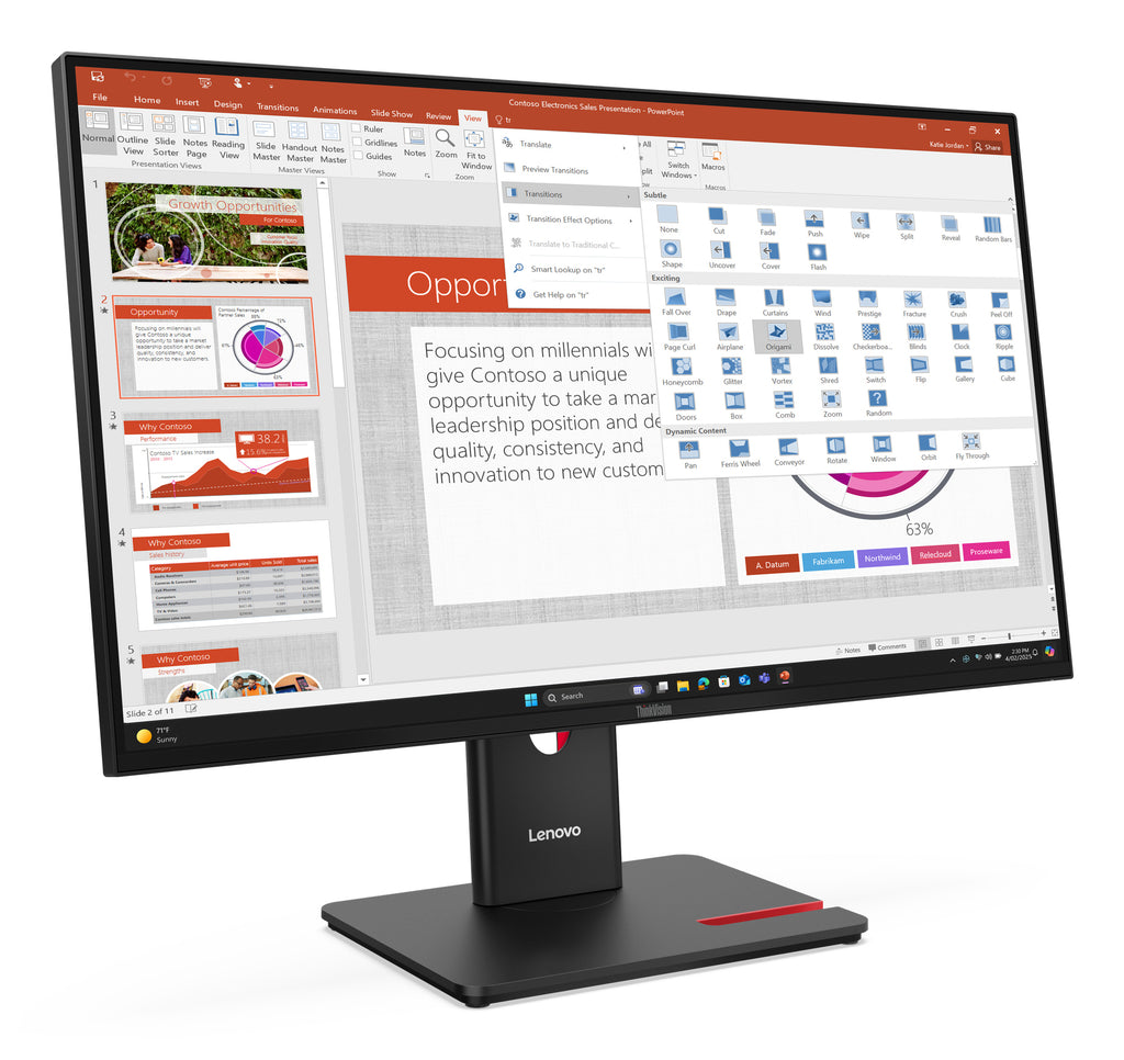 Lenovo ThinkVision T27-40 Moniteur