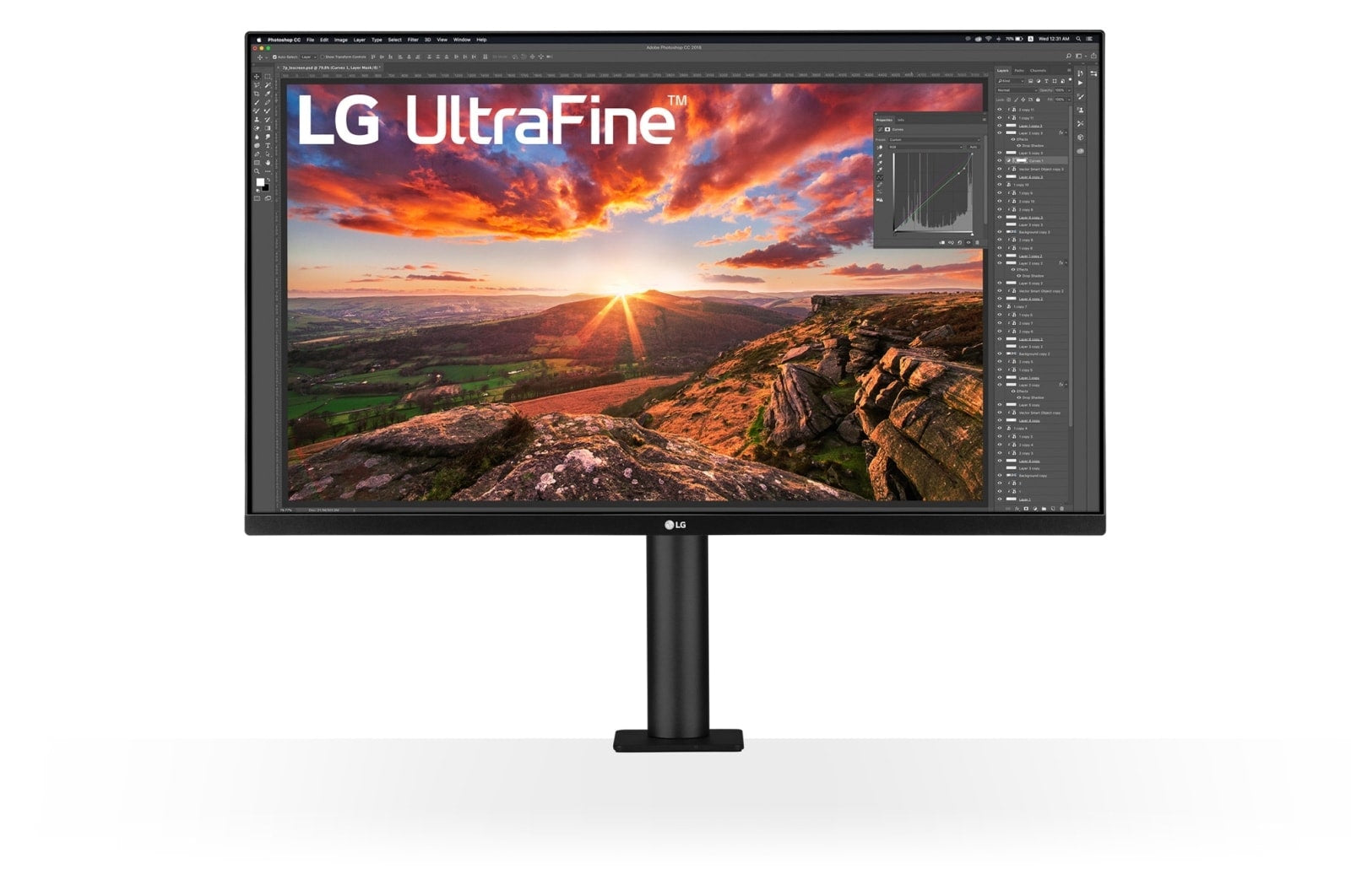 LG 32UN880K-B écran plat de PC 80 cm (31.5") 3840 x 2160 pixels 4K Ultra HD LCD Noir