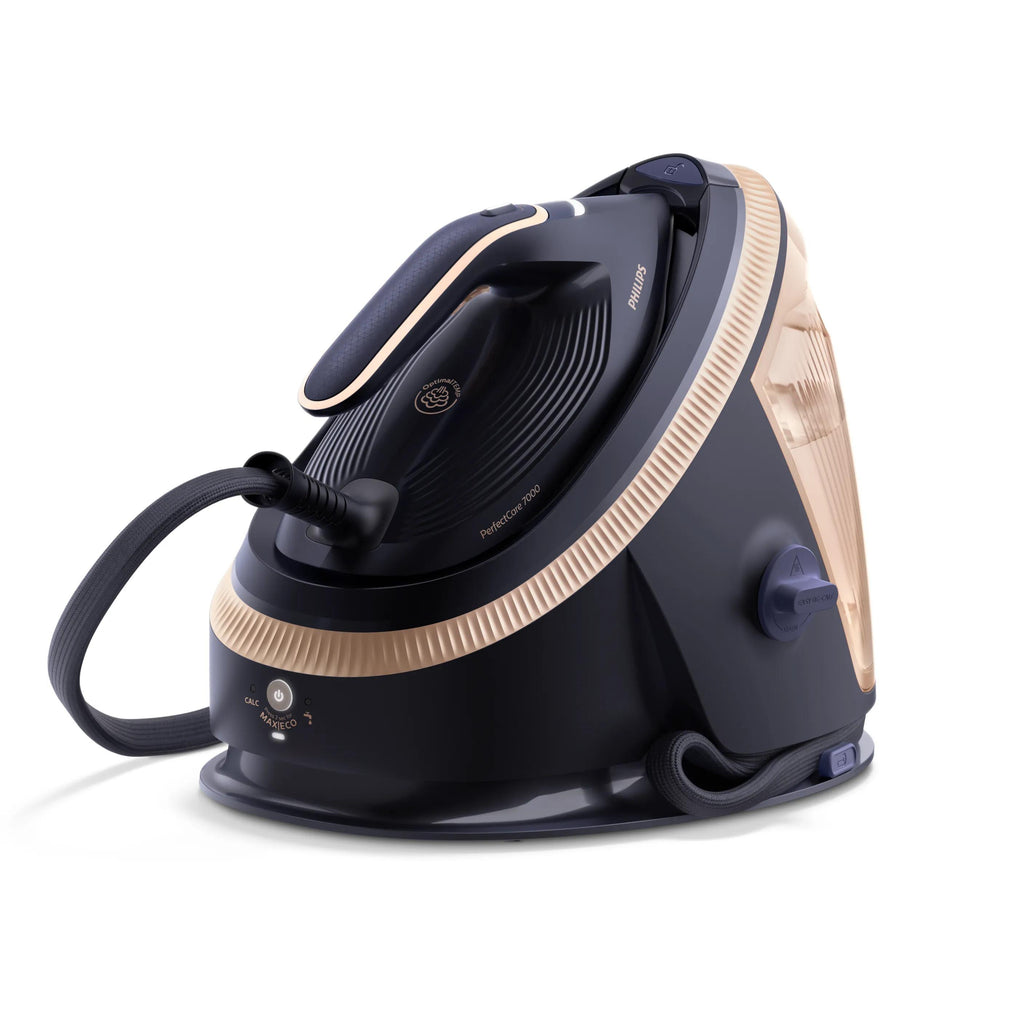 Philips Centrale Vapeur PerfectCare Série 7000, Semelle SteamGlide Elite, Technologie OptimalTEMP