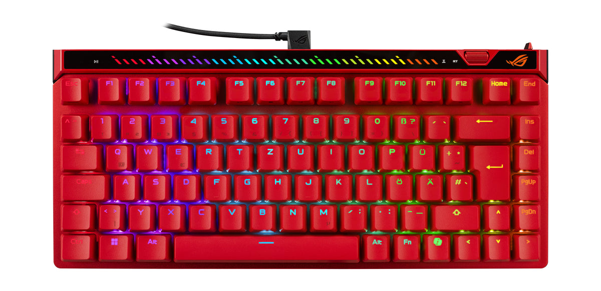 ASUS ROG Falchion Ace 75 HE clavier Gaming USB QWERTZ Rouge