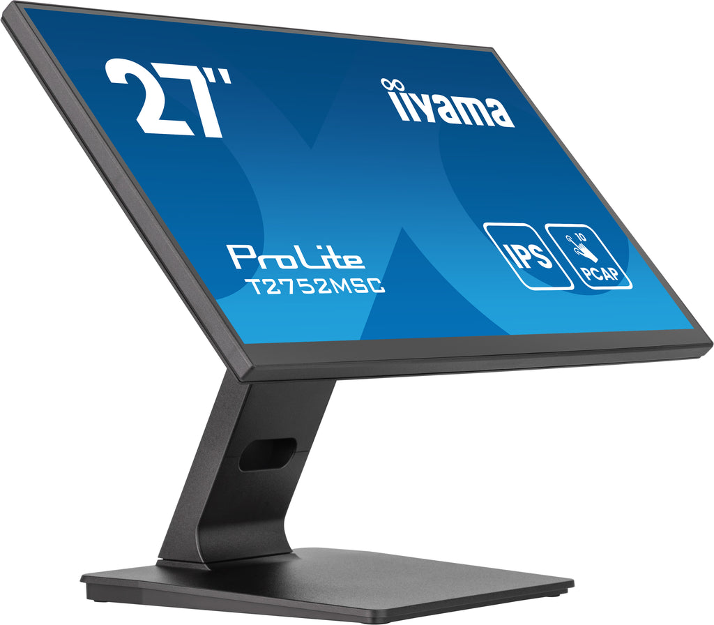 iiyama ProLite T2752MSC-B1AG écran plat de PC 68,6 cm (27") 1920 x 1080 pixels Full HD LED Écran tactile Noir
