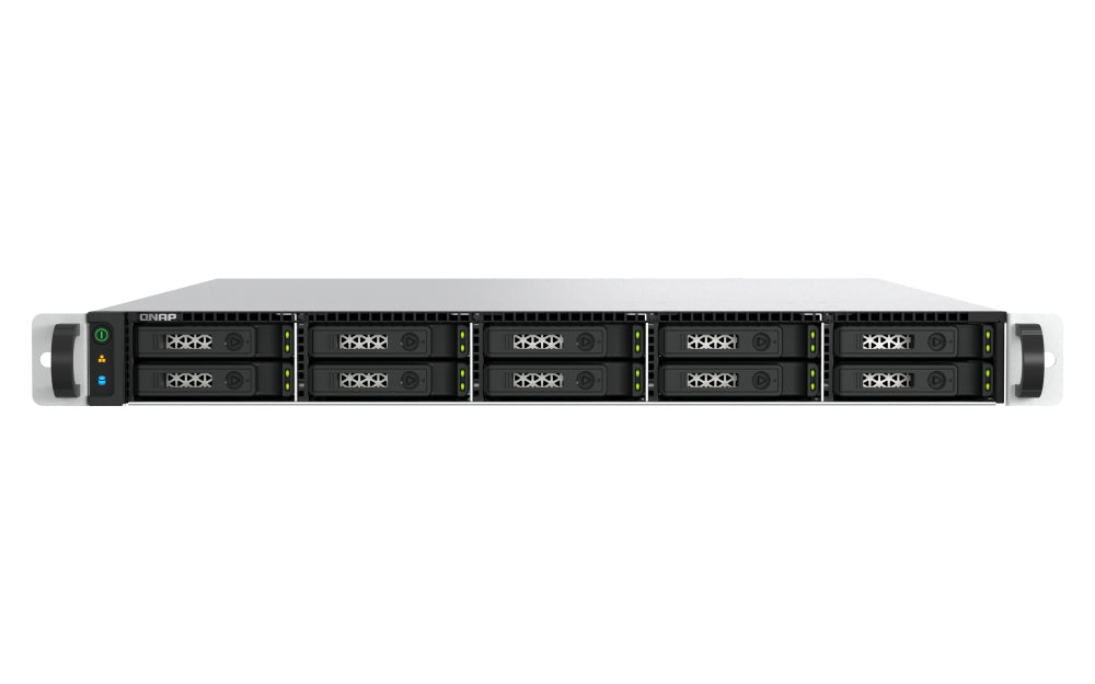 QNAP TS-h1077AFU-R7-32G NAS Rack (1 U) AMD Ryzen™ 7 32 Go DDR5 0 To QNAP QTS Noir, Gris