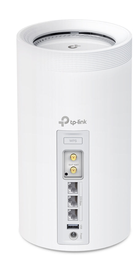 TP-Link DECO BE65-5G(1-PACK) système Wi-Fi maillé Tri-bande (2,4 GHz / 5 GHz / 6 GHz) Wi-Fi 7 (802.11be) Blanc 3 Externe