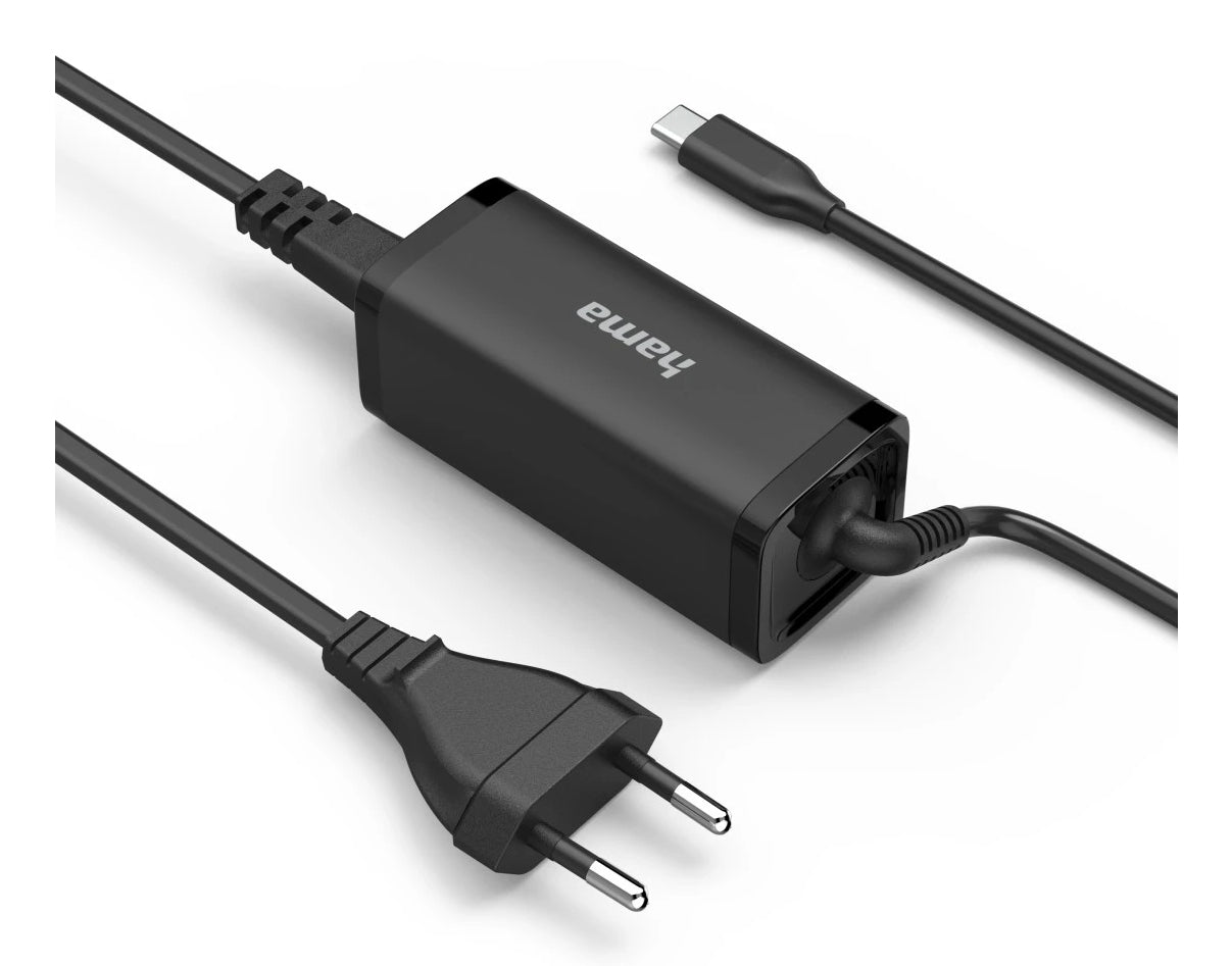 Hama 00200023 adaptateur de puissance & onduleur Intérieure 65 W Noir
