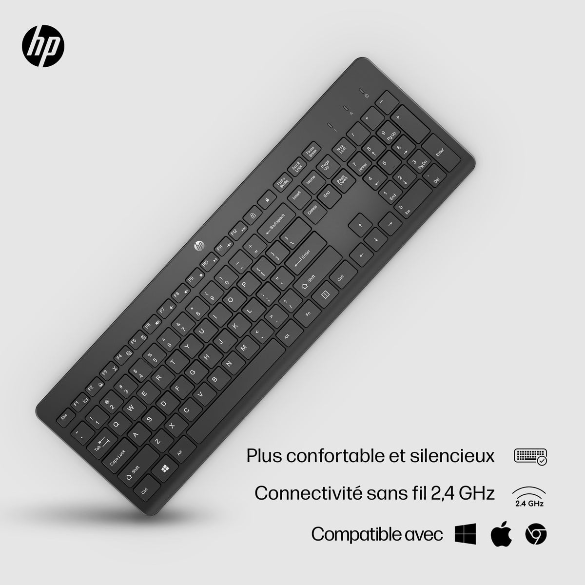 HP Clavier sans fil 230 - vue 8