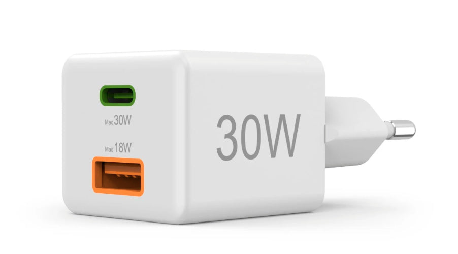 Hama 00201992 chargeur d'appareils mobiles Smartphone Blanc Secteur Charge rapide Intérieure, Extérieure