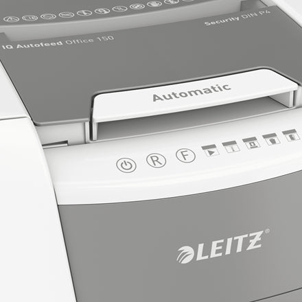 Leitz 80130000 destructeur de papier Destruction croisée 55 dB 22 cm Gris, Blanc