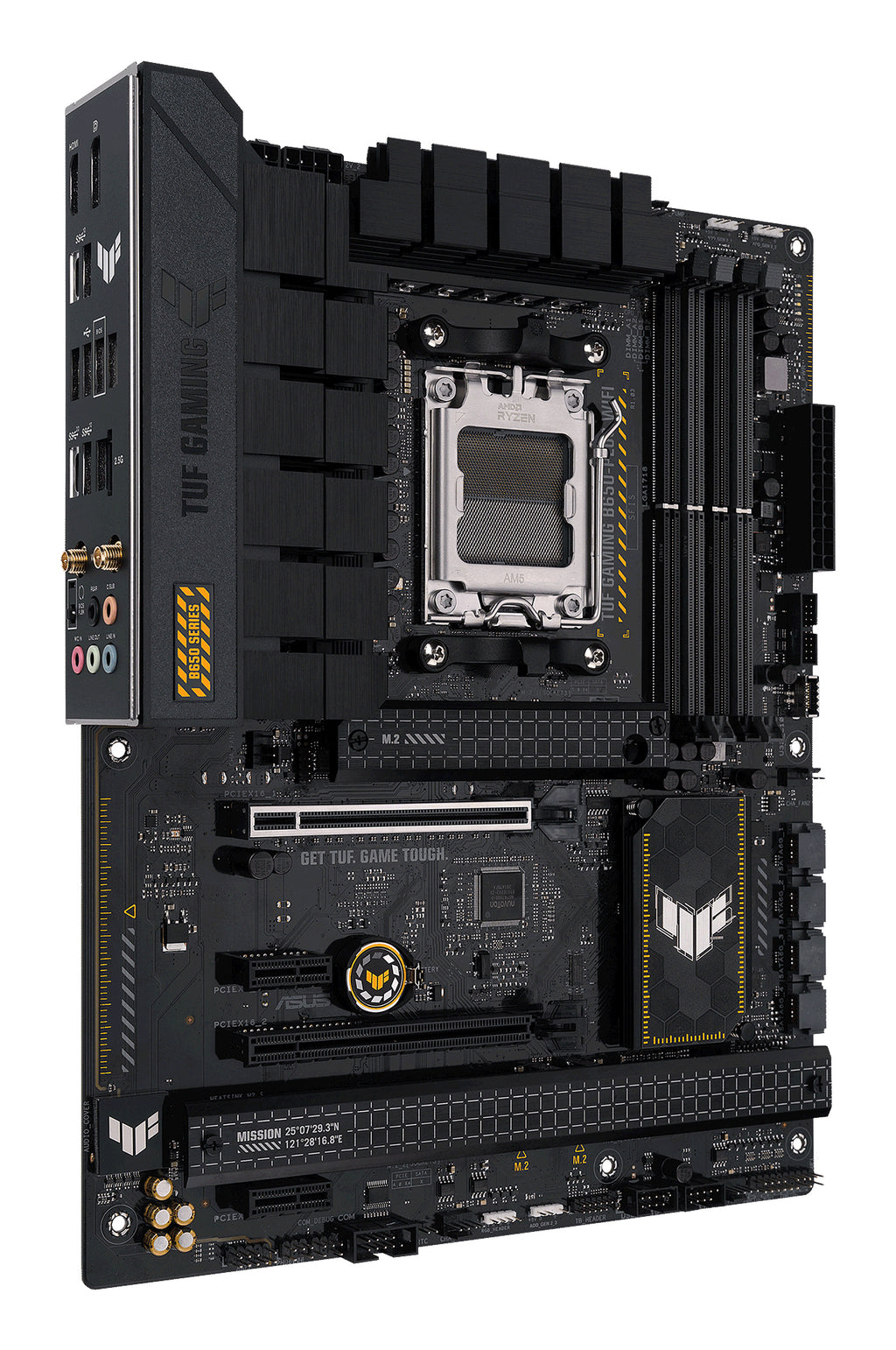 ASUS TUF GAMING B650-PLUS WIFI AMD B650 Emplacement AM5 ATX