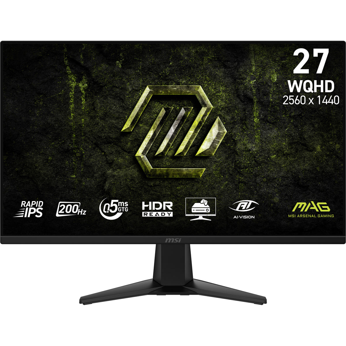 MSI MAG 275QF E20 écran plat de PC 68,6 cm (27") 2560 x 1440 pixels Wide Quad HD LCD Noir - vue 2